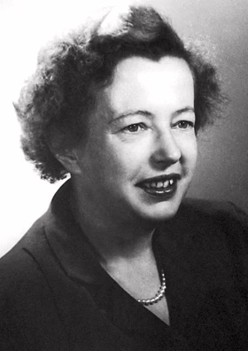Nobel foundation Portrait of physicist Maria Goeppert-Mayer in 1963