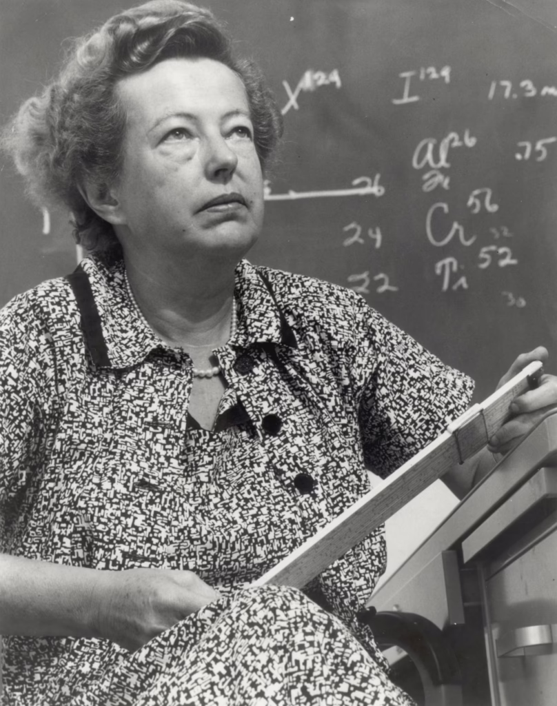 Portrait of Dr. Maria Goeppert-Mayer