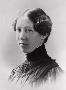 Portrait of Ellen Gleditsch, a Norwegian radiochemist whose career helped shape the early study of radioactivity.
