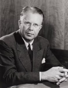 Portrait of Ernest Lawrence, who lived a life that reshaped modern physics and set the stage for the era of large‑scale scientific research.