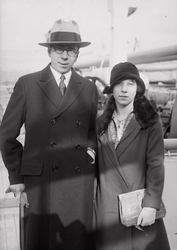 Lewis Strauss and his wife, c. 1923–26